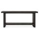 Larson Carbon Black Rectangular Console Table