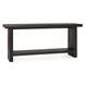 Larson Carbon Black Rectangular Console Table