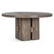 Rosemount Aged Brown 60" Round Dining Table
