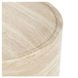 Mckenna Beige Round Outdoor Concrete Top End Table