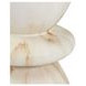 Leva Beige Round Outdoor Concrete Top End Table