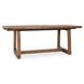 Lyra Smoke Brown 110" Extendable Rectangular Dining Table