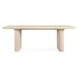 Vander Cream Washed 84" Rectangular Dining Table
