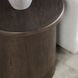 Runa Coffee Brown Round End Table