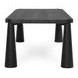 Atrop Ink Black 102" Rectangular Dining Table