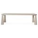 Atrop Milk White 102" Rectangular Dining Table