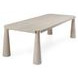 Atrop Milk White 102" Rectangular Dining Table