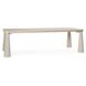 Atrop Milk White 102" Rectangular Dining Table
