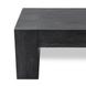 Bristol Aged Black Rectangular Coffee Table
