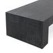 Bristol Aged Black Rectangular Coffee Table