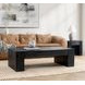 Bristol Aged Black Rectangular Coffee Table