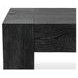 Bristol Aged Black Rectangular Console Table