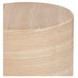 Terrace Beige Round Outdoor Concrete Top Accent Table