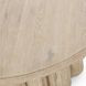 Tiber Cream Washed Round Coffee Table
