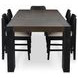 Deaven Toasted Brown 94" Rectangular Dining Table
