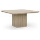 Vander Cream Washed 60" Square Dining Table