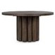 Tiber Toasted Brown 55" Round Dining Table