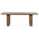 Vander Tawny Brown 84" Rectangular Dining Table