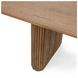 Vander Tawny Brown 84" Rectangular Dining Table