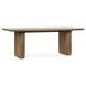 Vander Tawny Brown 84" Rectangular Dining Table