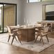 Vander Tawny Brown 60" Square Dining Table
