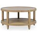 Devin Khaki Mist Round Coffee Table