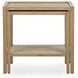 Devin Khaki Mist Rectangular Nesting Accent Table