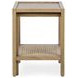 Devin Khaki Mist Rectangular Nesting Accent Table