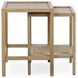 Devin Khaki Mist Rectangular Nesting Accent Table
