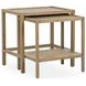 Devin Khaki Mist Rectangular Nesting Accent Table