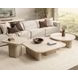 Vander Cream Washed Square Coffee Table