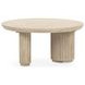 Vander Cream Washed Round Coffee Table