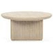 Vander Cream Washed Round Coffee Table