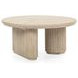 Vander Cream Washed Round Coffee Table