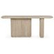 Vander Cream Washed Rectangular Console Table