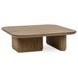 Vander Tawny Brown Square Coffee Table
