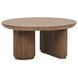 Vander Tawny Brown Round Coffee Table