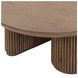 Vander Tawny Brown Round Coffee Table
