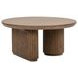 Vander Tawny Brown Round Coffee Table