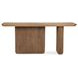 Vander Tawny Brown Rectangular Console Table