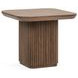 Vander Tawny Brown Square End Table
