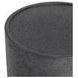 Darsa Dark Gray 18" Round Outdoor Concrete Top Accent Table