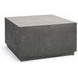 Marwin Dark Gray Square Outdoor Concrete Top Coffee Table