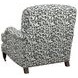 Sydney Blue and White Upholstered Chair
