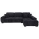 Octavia Black 2 Piece Modular Sectional