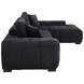 Octavia Black 2 Piece Modular Sectional