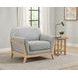 Vaughn Gray Upholstered Lounge Chair