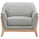 Vaughn Gray Upholstered Lounge Chair