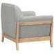 Vaughn Gray Upholstered Lounge Chair