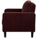 Ruth Rust Red Upholstered Accent Chair